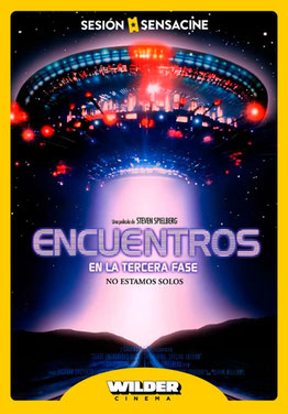 Ver horarios e información de la película ENCUENTROS EN LA TERCERA FASE [WILDER CINEMA]