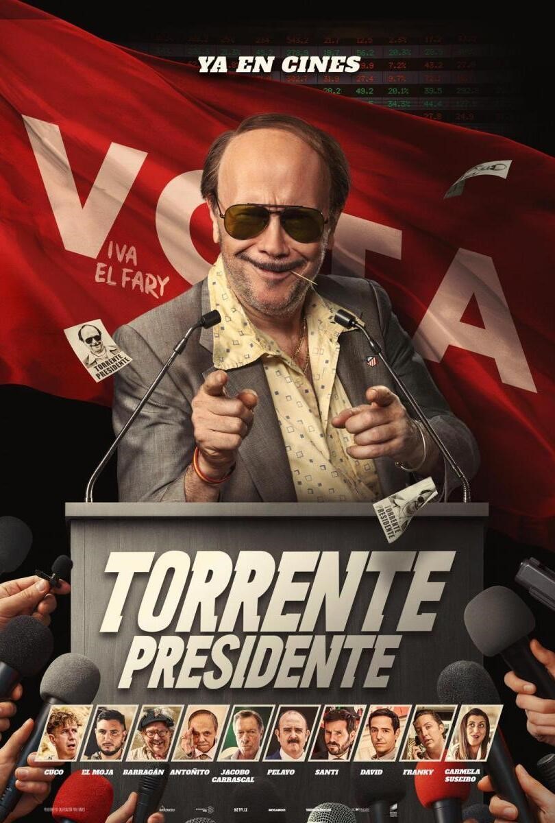 Ver horarios e información de la película TORRENTE PRESIDENTE