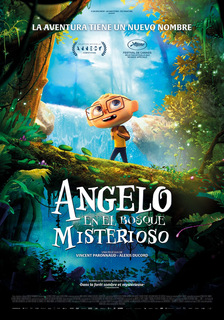 Cartel de ÁNGELO, EN EL BOSQUE MISTERIOSO