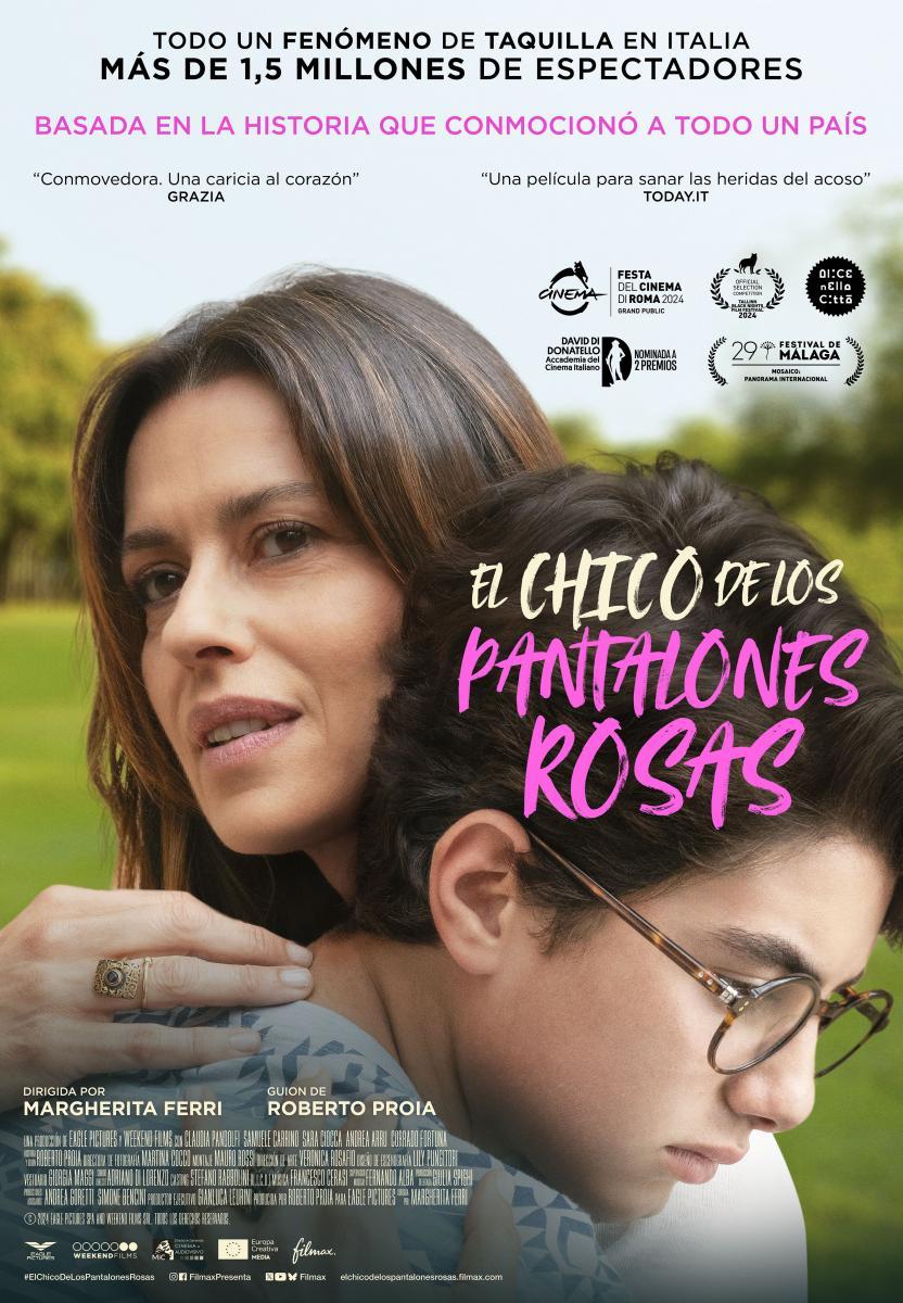 Cartel de EL CHICO DE LOS PANTALONES ROSAS