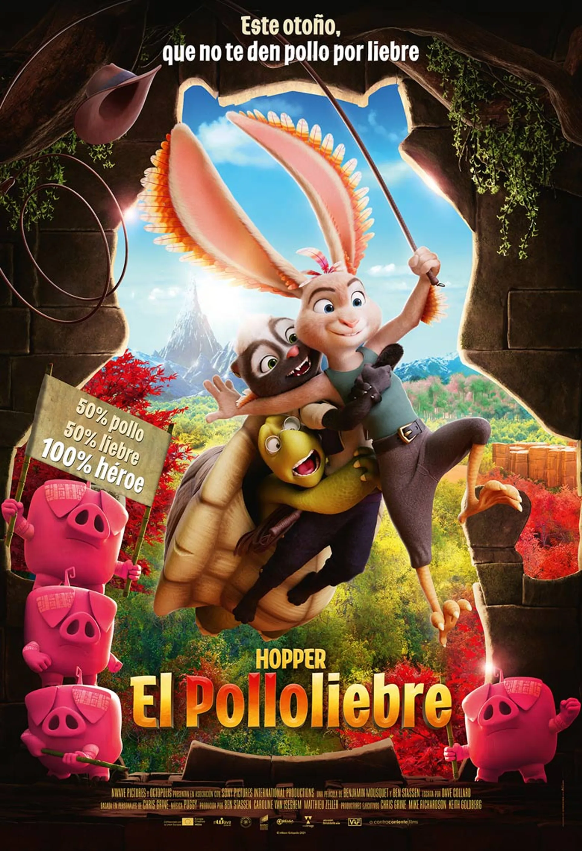 Cartel de HOPPER, EL POLLOLIEBRE