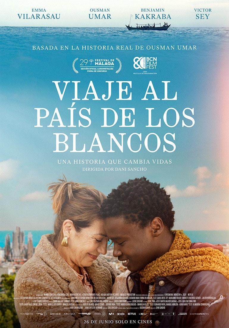 Cartel de VIAJE AL PAÍS DE LOS BLANCOS
